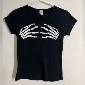 Misfits band vintage tee - fitted women’s baby doll top - Medium